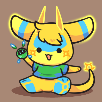 樂祈-【YCH】Q版坐姿獸